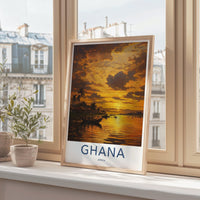 Ghana Poster - Africa Wall Art