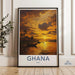 Ghana Poster - Africa Wall Art