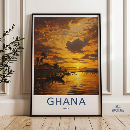 Ghana Poster - Africa Wall Art