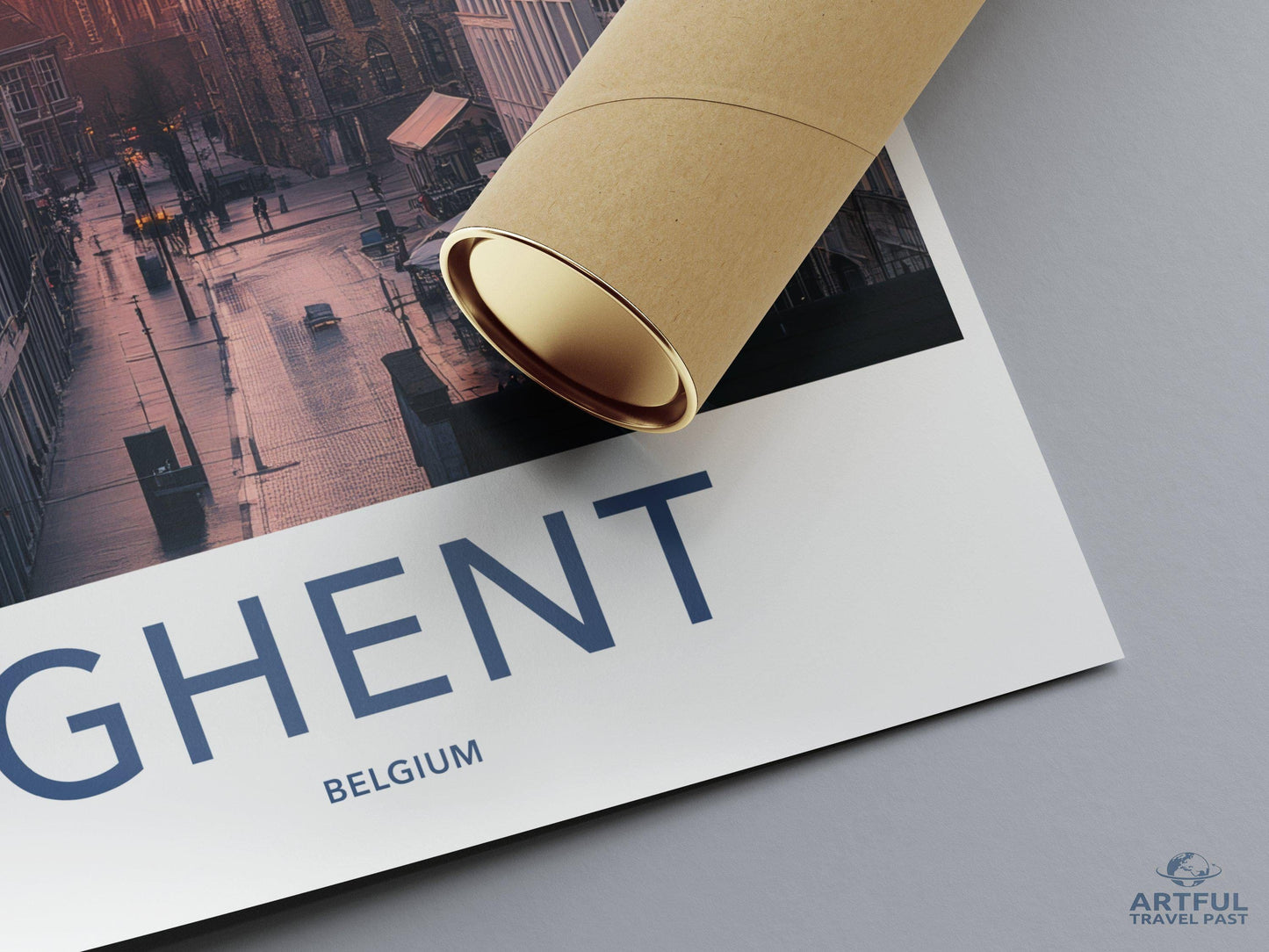 Ghent Poster - Belgium Wall Art