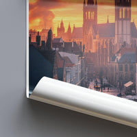 Ghent Poster - Belgium Wall Art