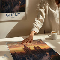Ghent Poster - Belgium Wall Art