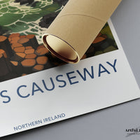 Giant’s Causeway Northern Ireland Poster