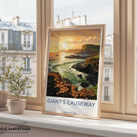 Giant’s Causeway Northern Ireland Poster
