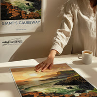 Giant’s Causeway Northern Ireland Poster