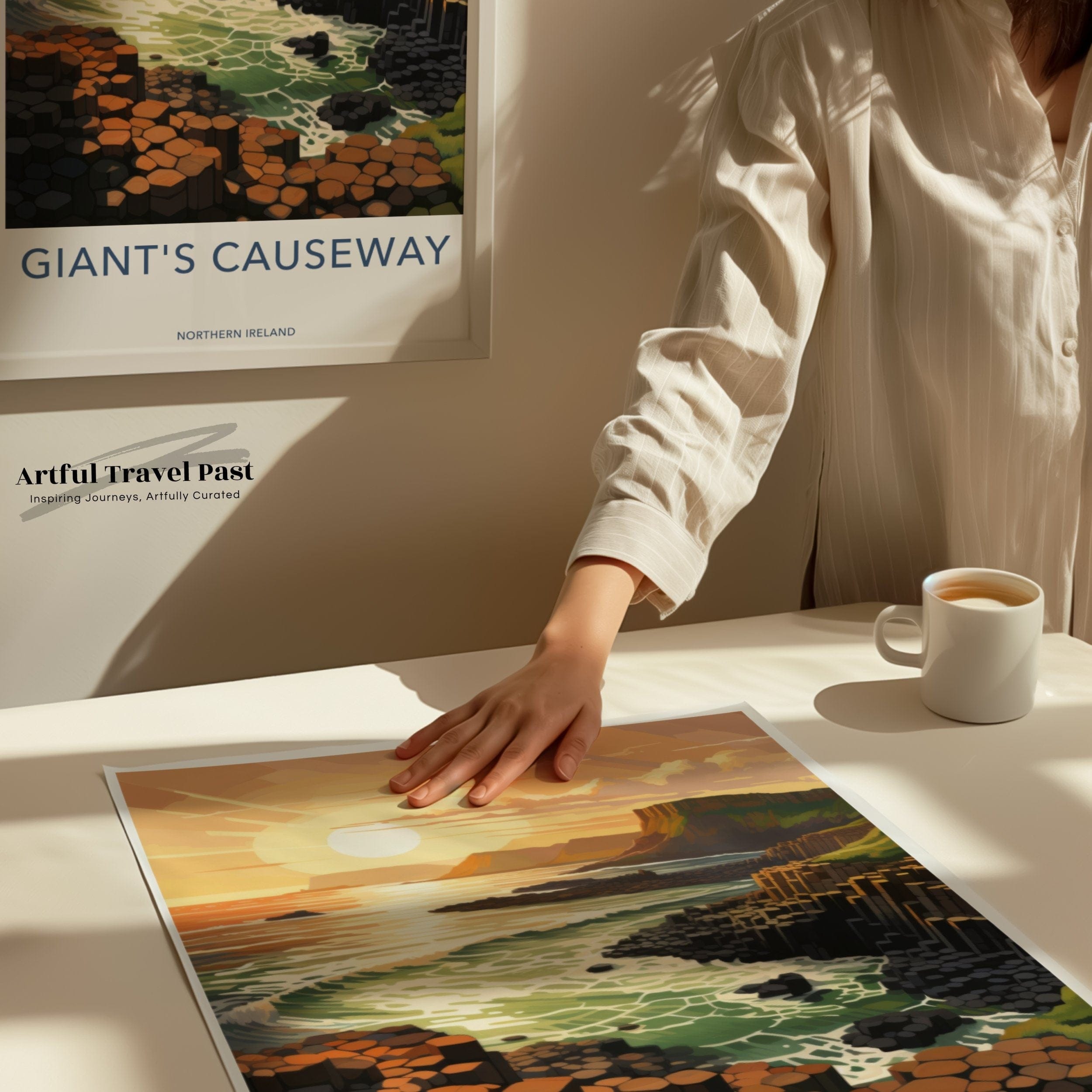 Giant’s Causeway Northern Ireland Poster
