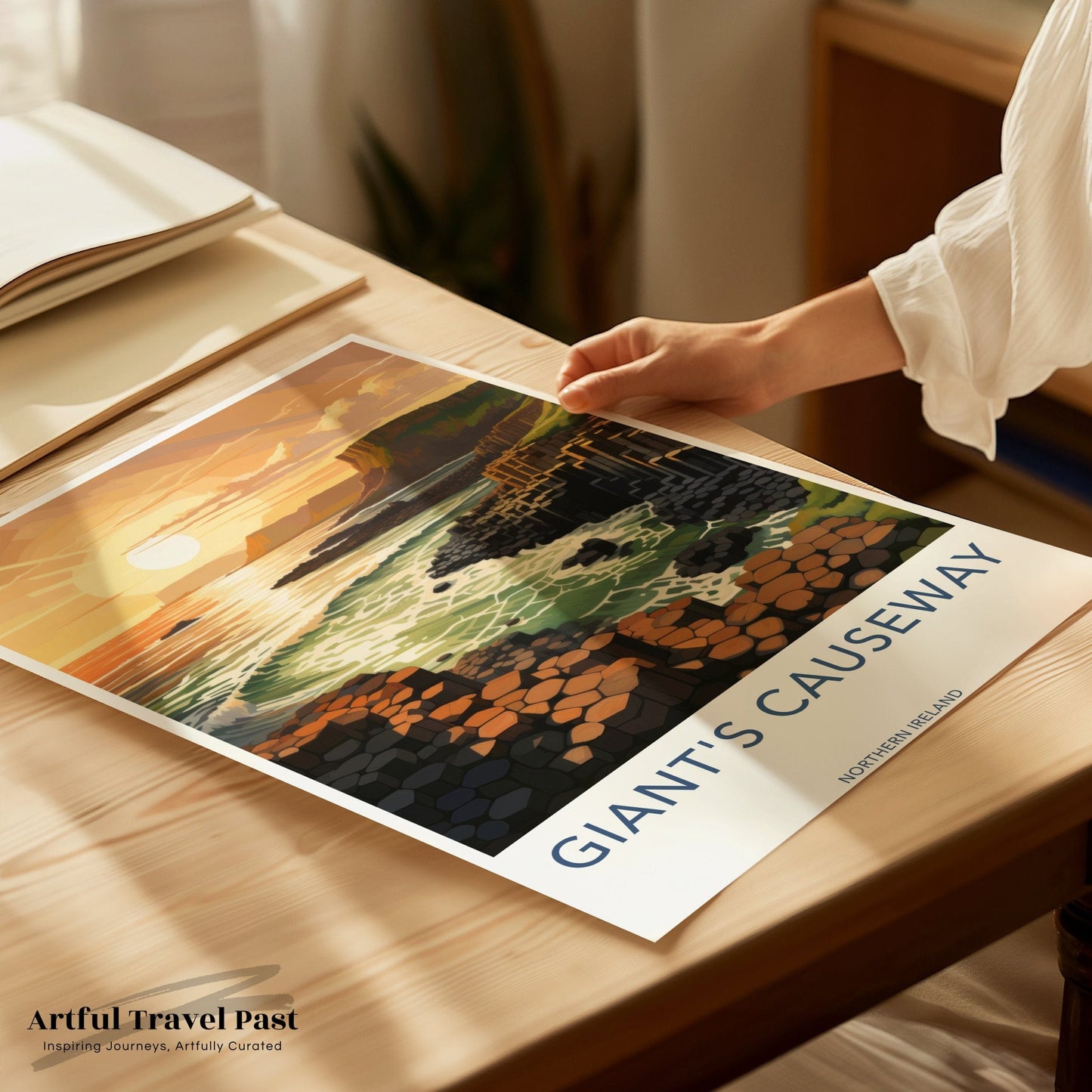 Giant’s Causeway Northern Ireland Poster