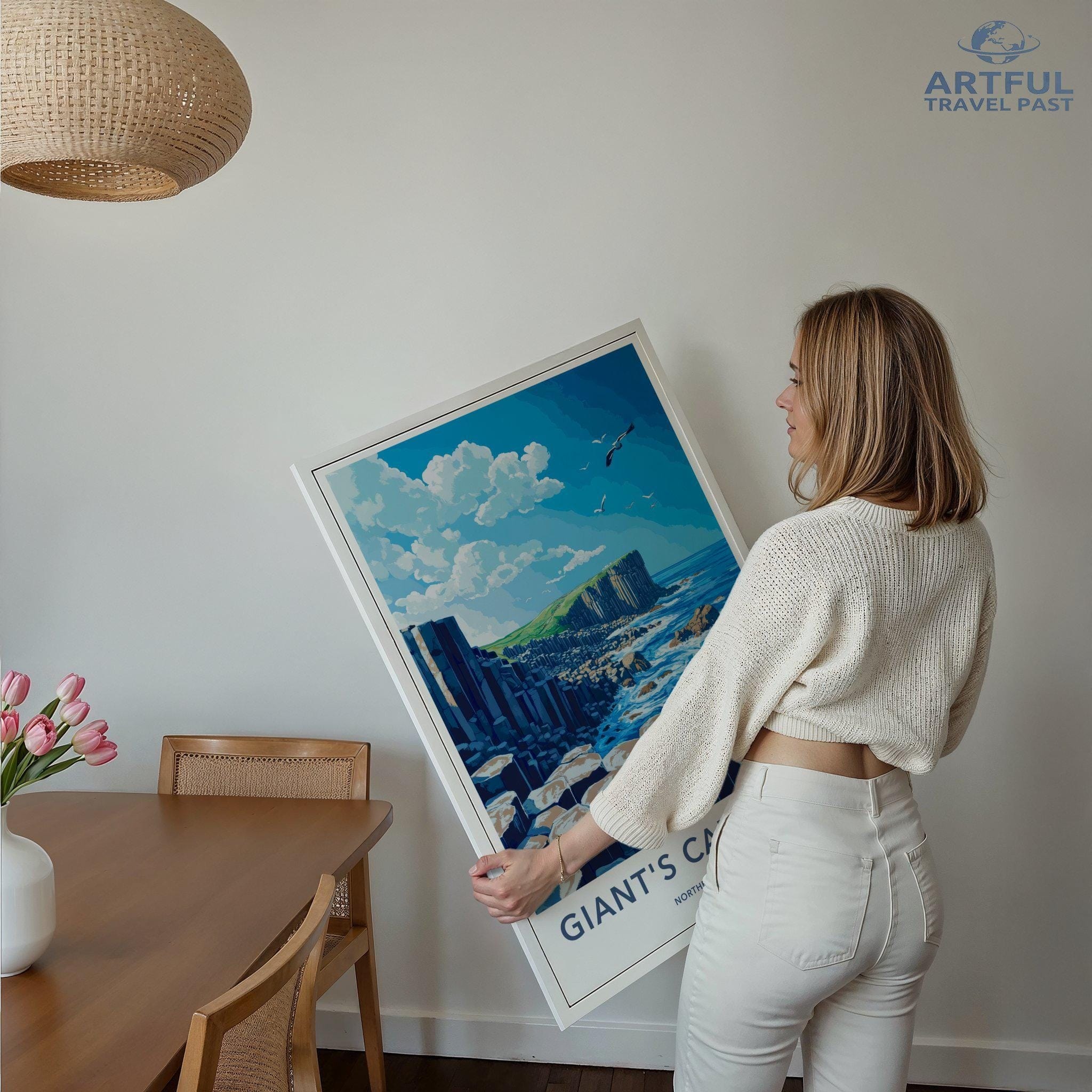 Giant’s Causeway Poster | Northern Ireland Wall Art