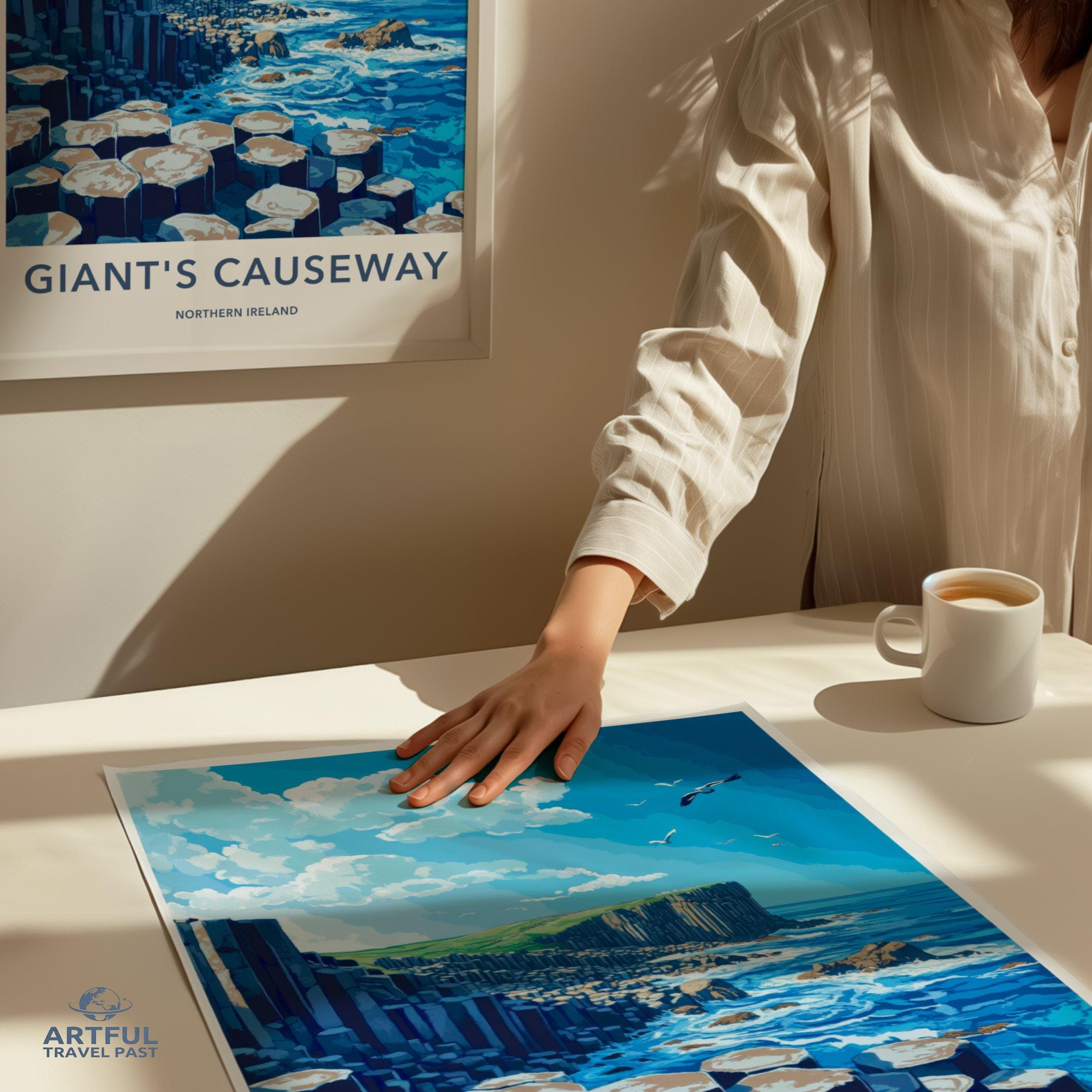 Giant’s Causeway Poster | Northern Ireland Wall Art