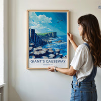 Giant’s Causeway Poster | Northern Ireland Wall Art