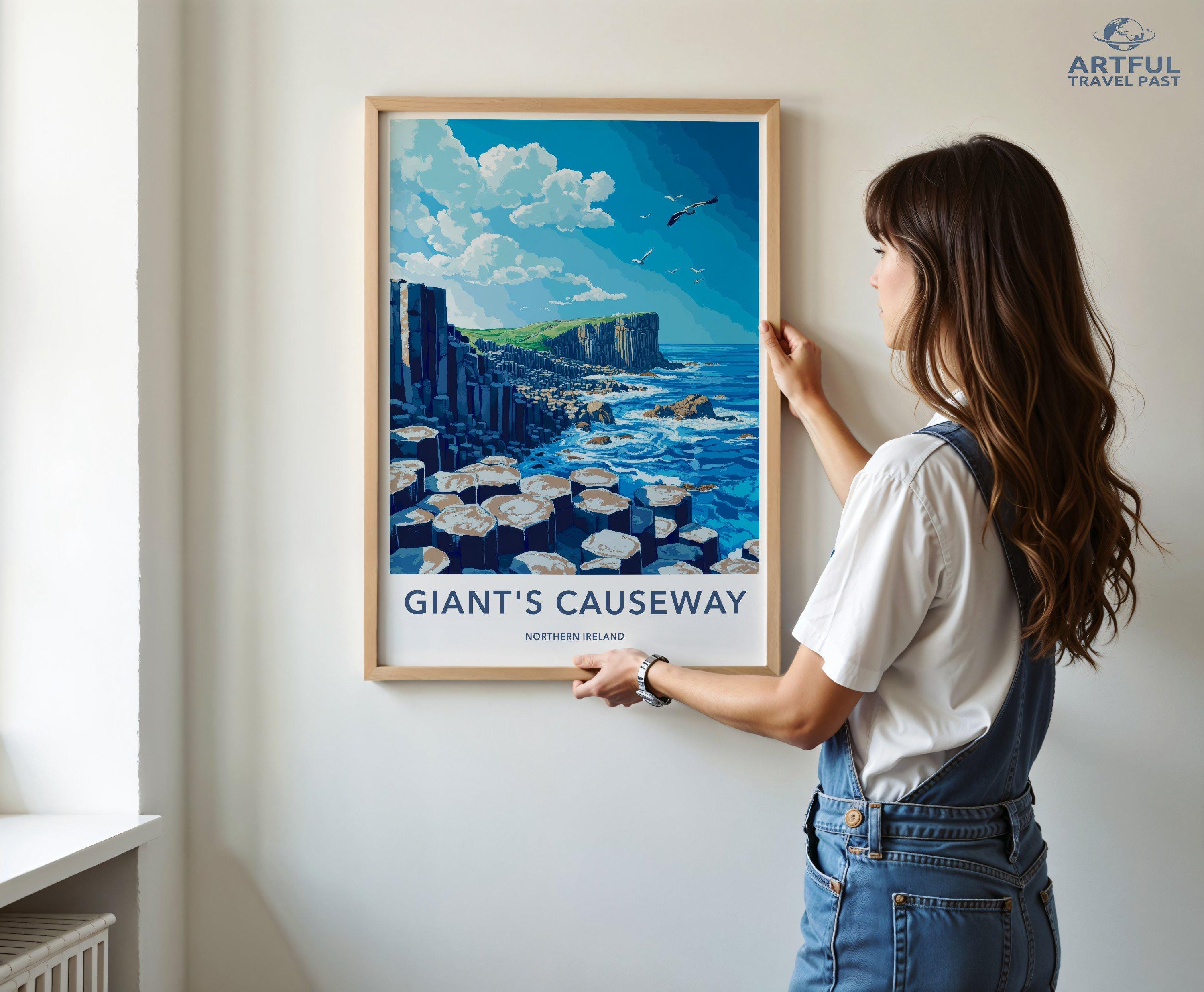 Giant’s Causeway Poster | Northern Ireland Wall Art