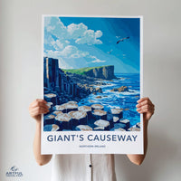 Giant’s Causeway Poster | Northern Ireland Wall Art