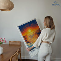 Giant’s Causeway Poster | Northern Ireland Wall Art