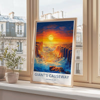 Giant’s Causeway Poster | Northern Ireland Wall Art