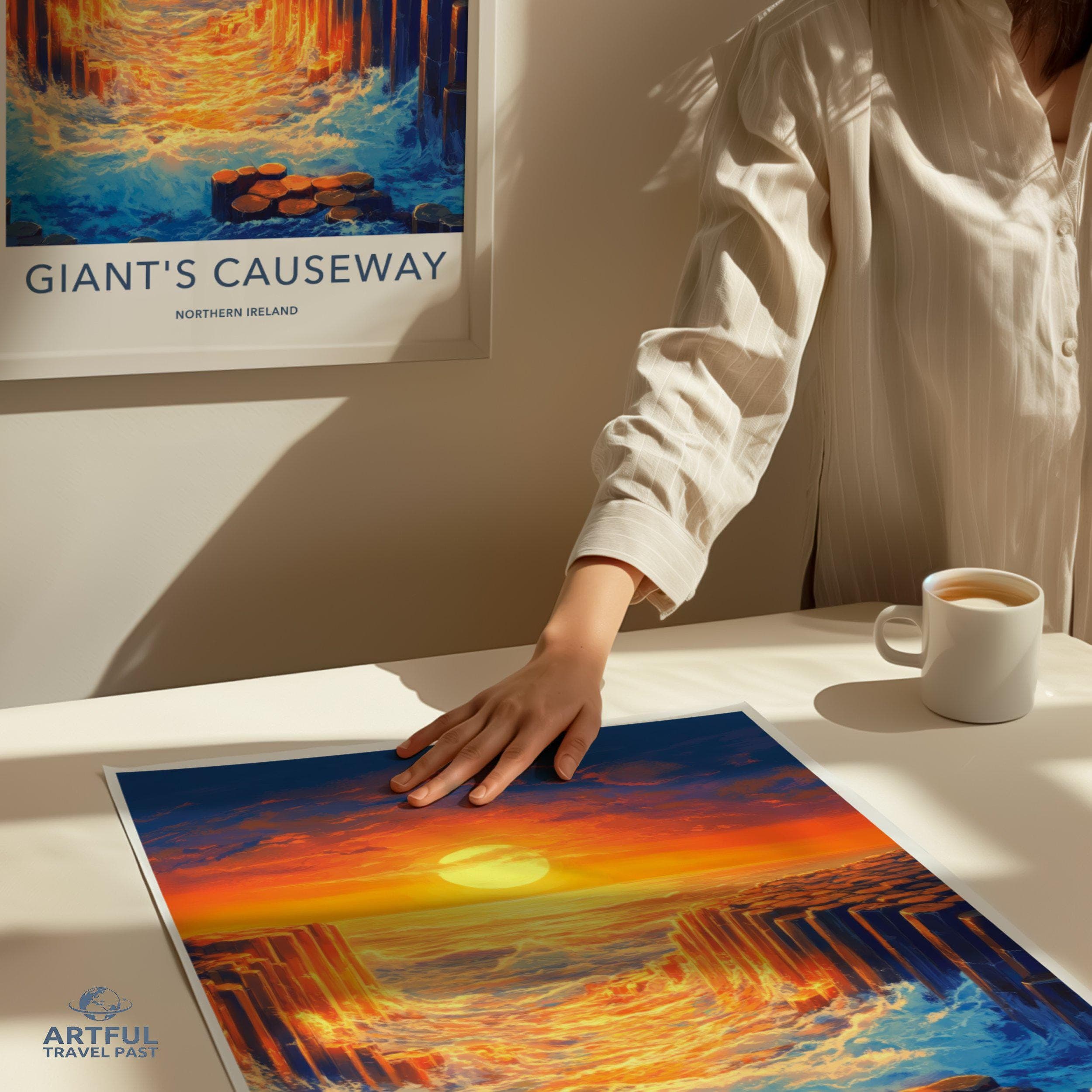 Giant’s Causeway Poster | Northern Ireland Wall Art