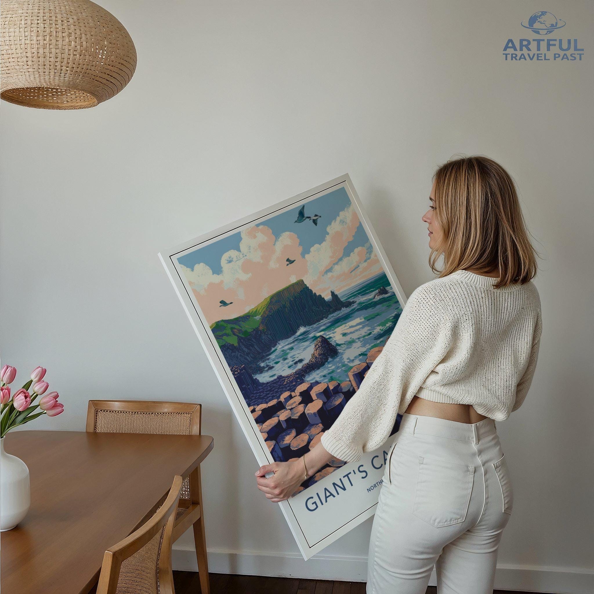 Giant’s Causeway Poster | Northern Ireland Wall Art