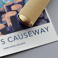 Giant’s Causeway Poster | Northern Ireland Wall Art