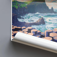 Giant’s Causeway Poster | Northern Ireland Wall Art