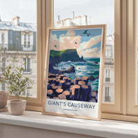 Giant’s Causeway Poster | Northern Ireland Wall Art