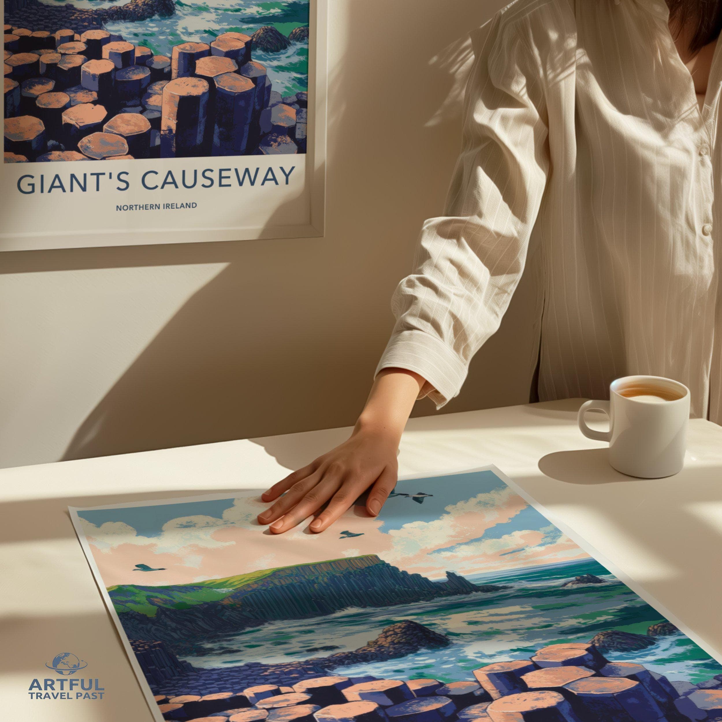 Giant’s Causeway Poster | Northern Ireland Wall Art