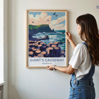 Giant’s Causeway Poster | Northern Ireland Wall Art