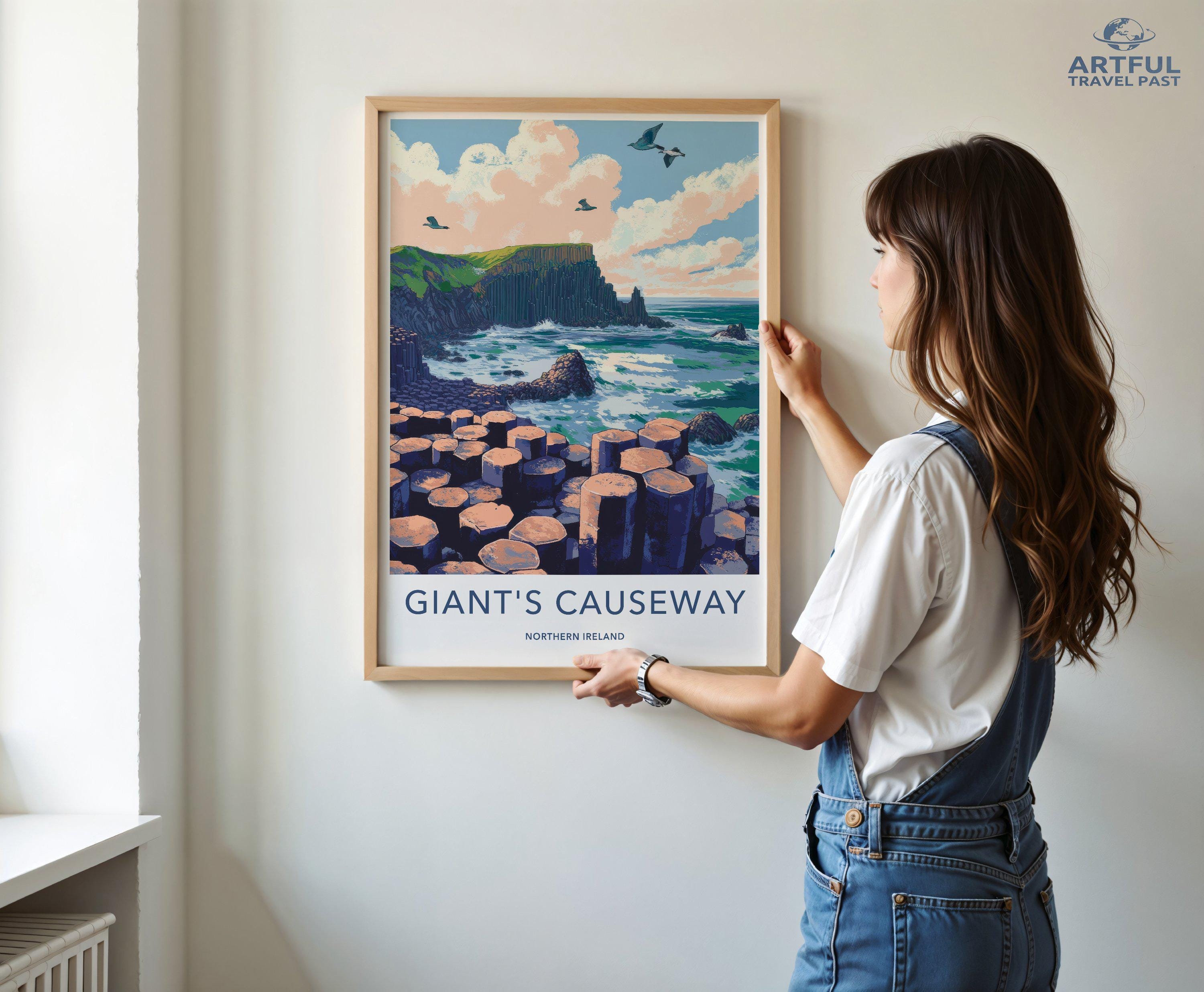Giant’s Causeway Poster | Northern Ireland Wall Art