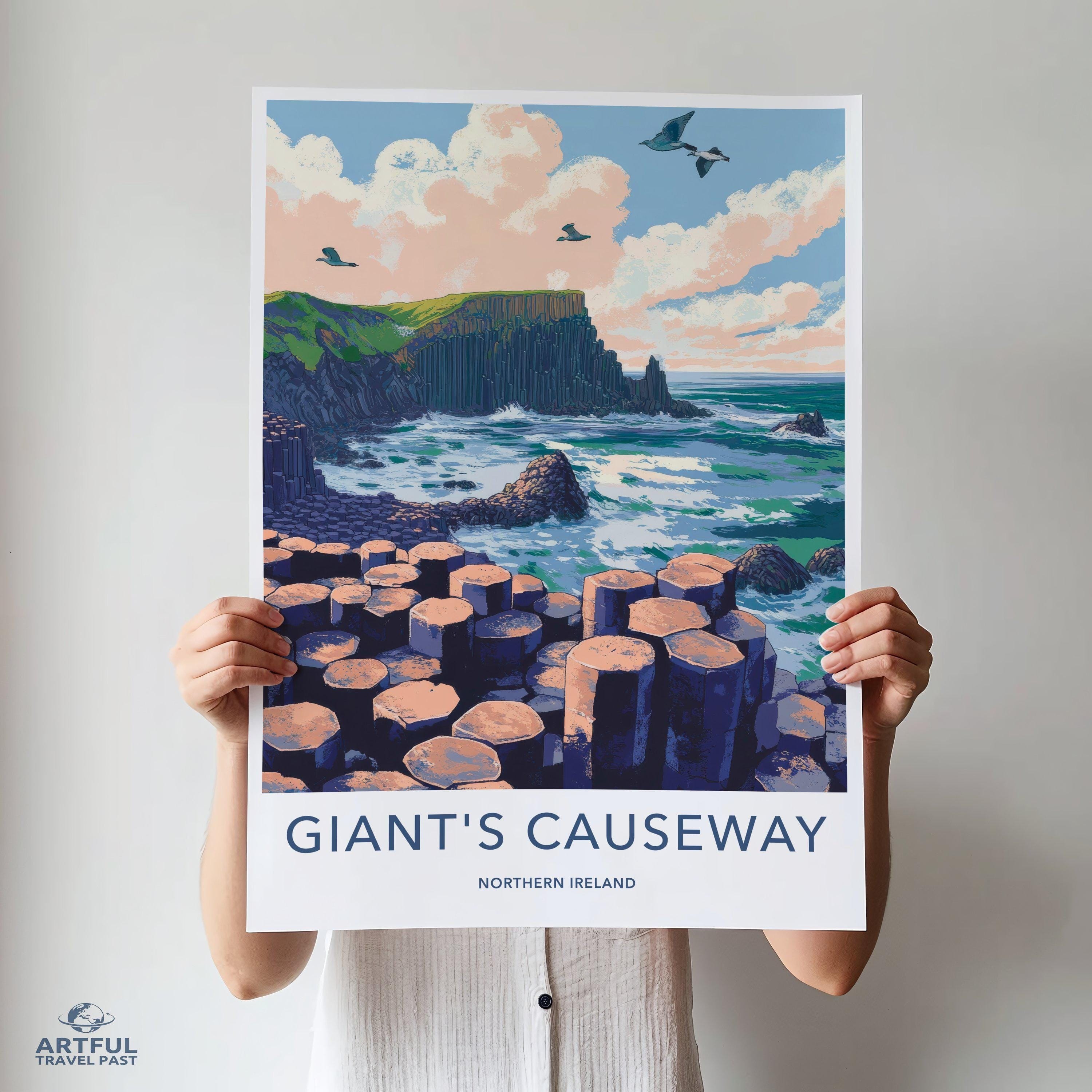 Giant’s Causeway Poster | Northern Ireland Wall Art