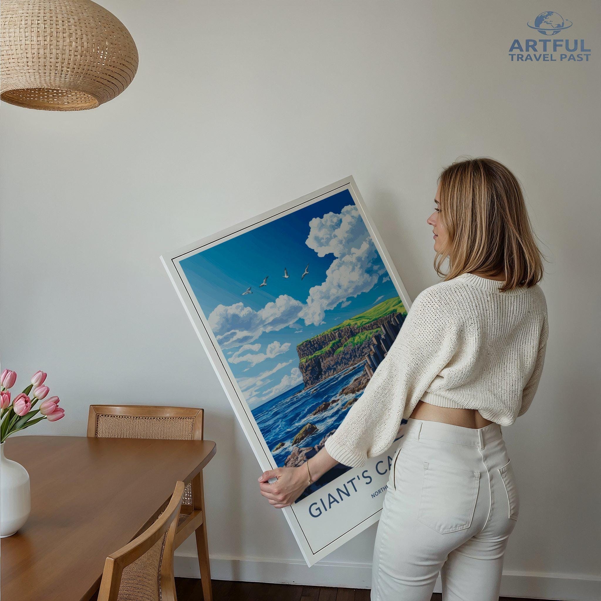 Giant’s Causeway Poster | Northern Ireland Wall Art