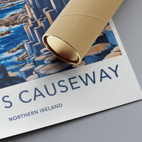 Giant’s Causeway Poster | Northern Ireland Wall Art