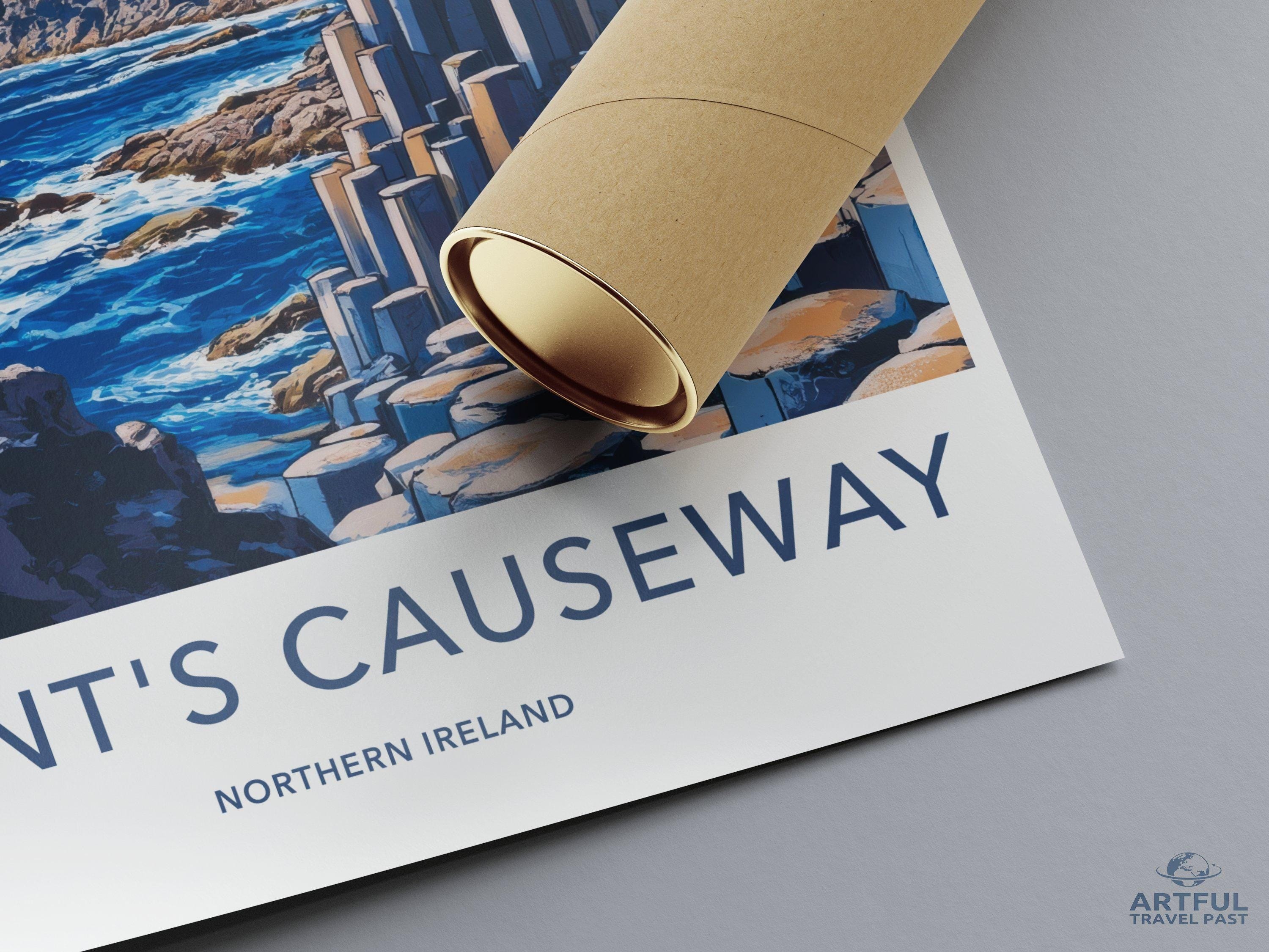Giant’s Causeway Poster | Northern Ireland Wall Art