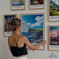 Giant’s Causeway Poster | Northern Ireland Wall Art