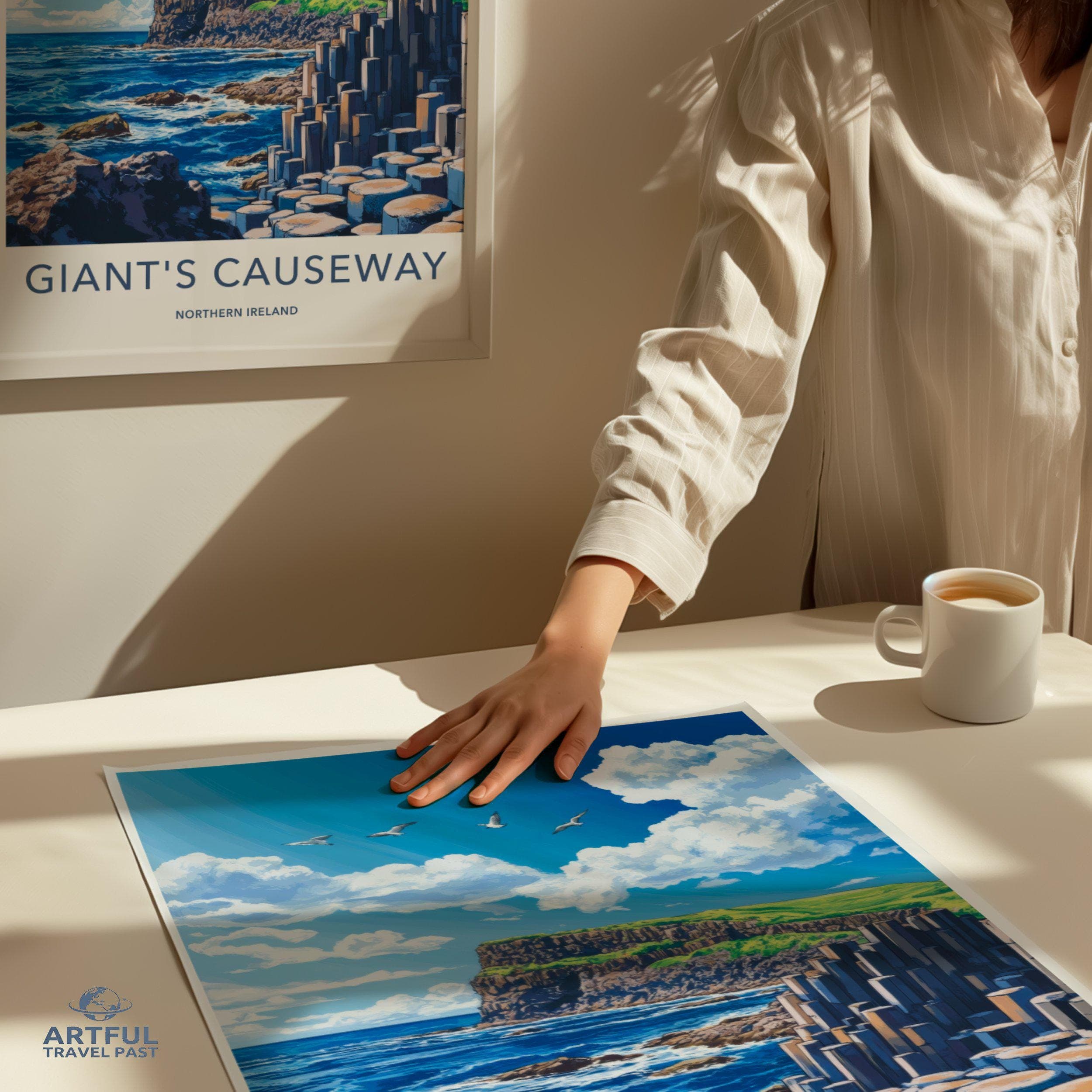 Giant’s Causeway Poster | Northern Ireland Wall Art