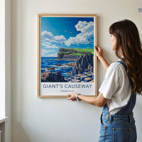 Giant’s Causeway Poster | Northern Ireland Wall Art