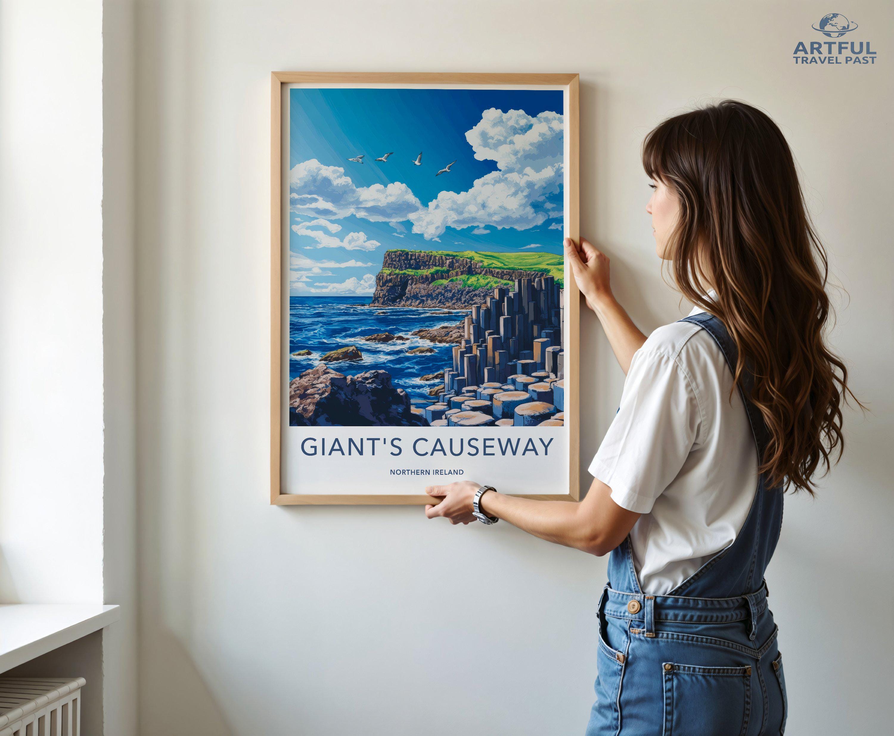 Giant’s Causeway Poster | Northern Ireland Wall Art