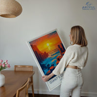 Giant’s Causeway Poster | Northern Ireland Wall Art