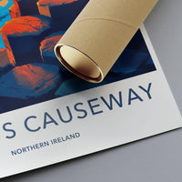 Giant’s Causeway Poster | Northern Ireland Wall Art