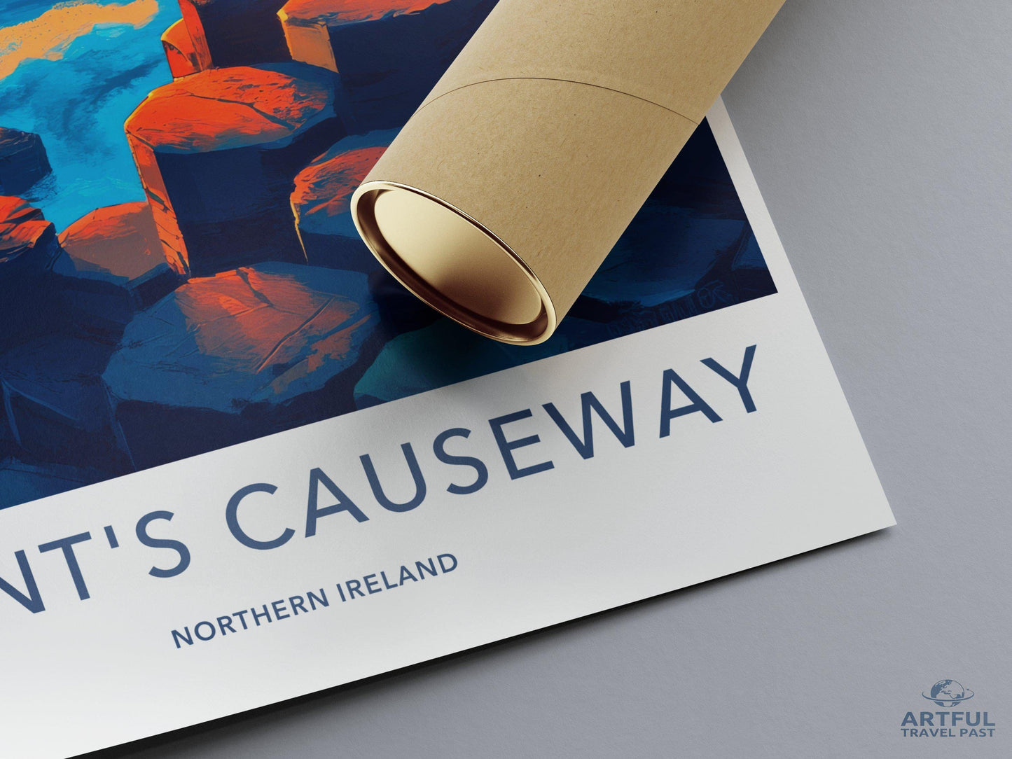 Giant’s Causeway Poster | Northern Ireland Wall Art
