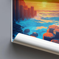 Giant’s Causeway Poster | Northern Ireland Wall Art