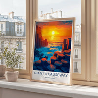 Giant’s Causeway Poster | Northern Ireland Wall Art