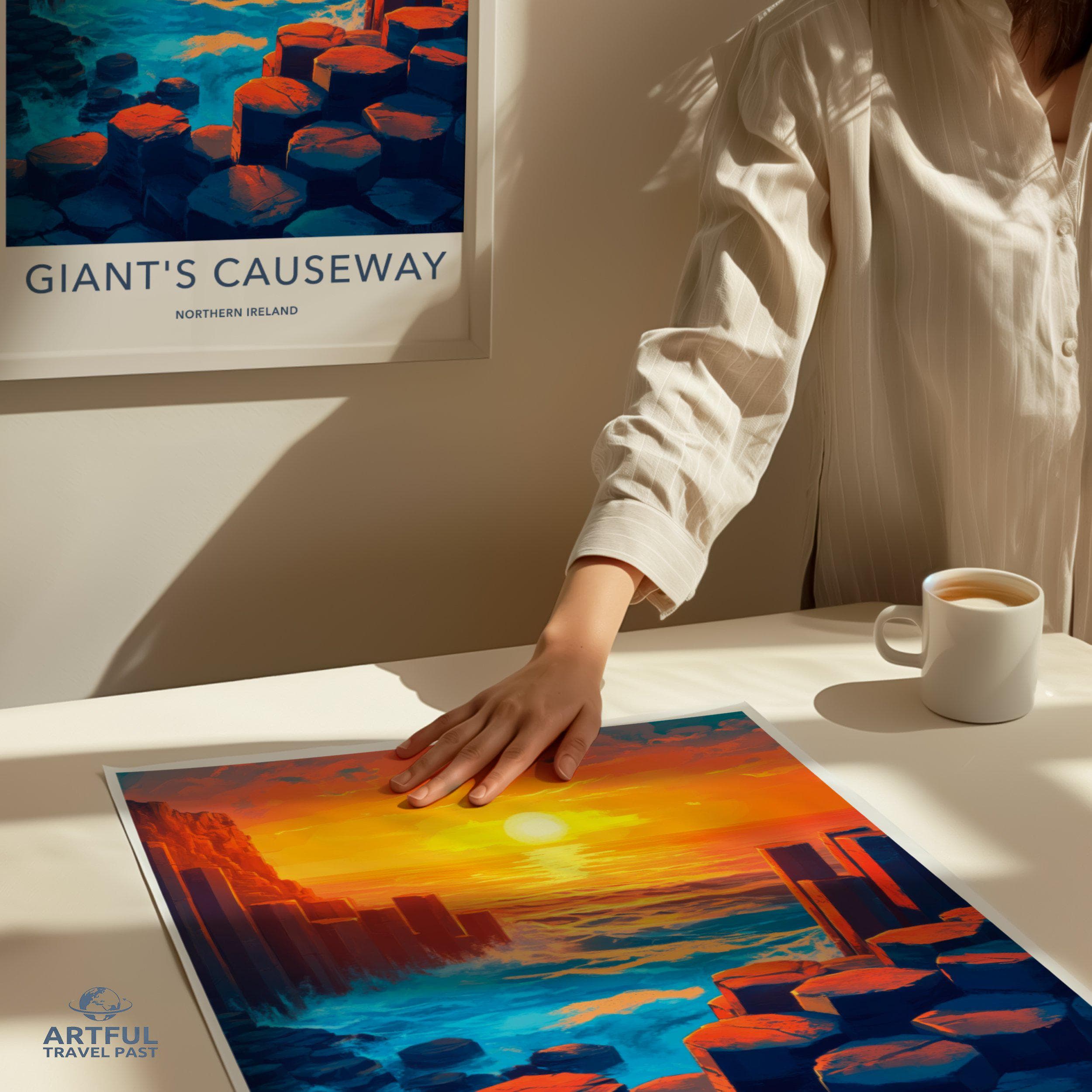 Giant’s Causeway Poster | Northern Ireland Wall Art