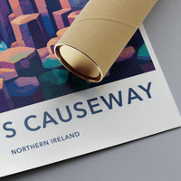 Giant’s Causeway Poster | Northern Ireland Wall Art