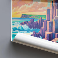 Giant’s Causeway Poster | Northern Ireland Wall Art