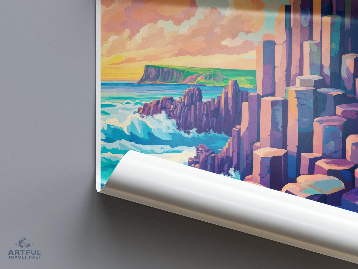 Giant’s Causeway Poster | Northern Ireland Wall Art