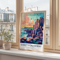 Giant’s Causeway Poster | Northern Ireland Wall Art