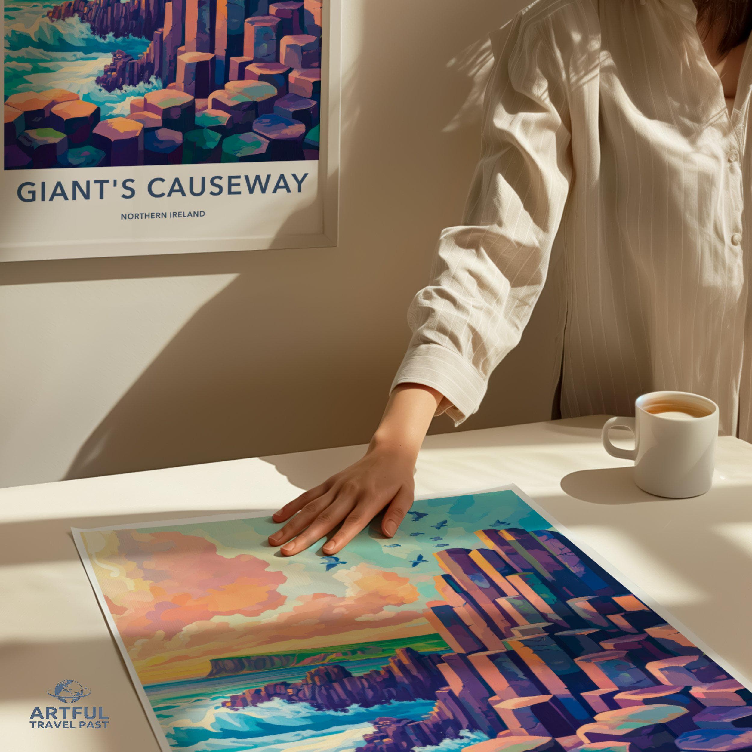 Giant’s Causeway Poster | Northern Ireland Wall Art
