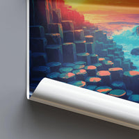 Giant’s Causeway Poster | Northern Ireland Wall Art