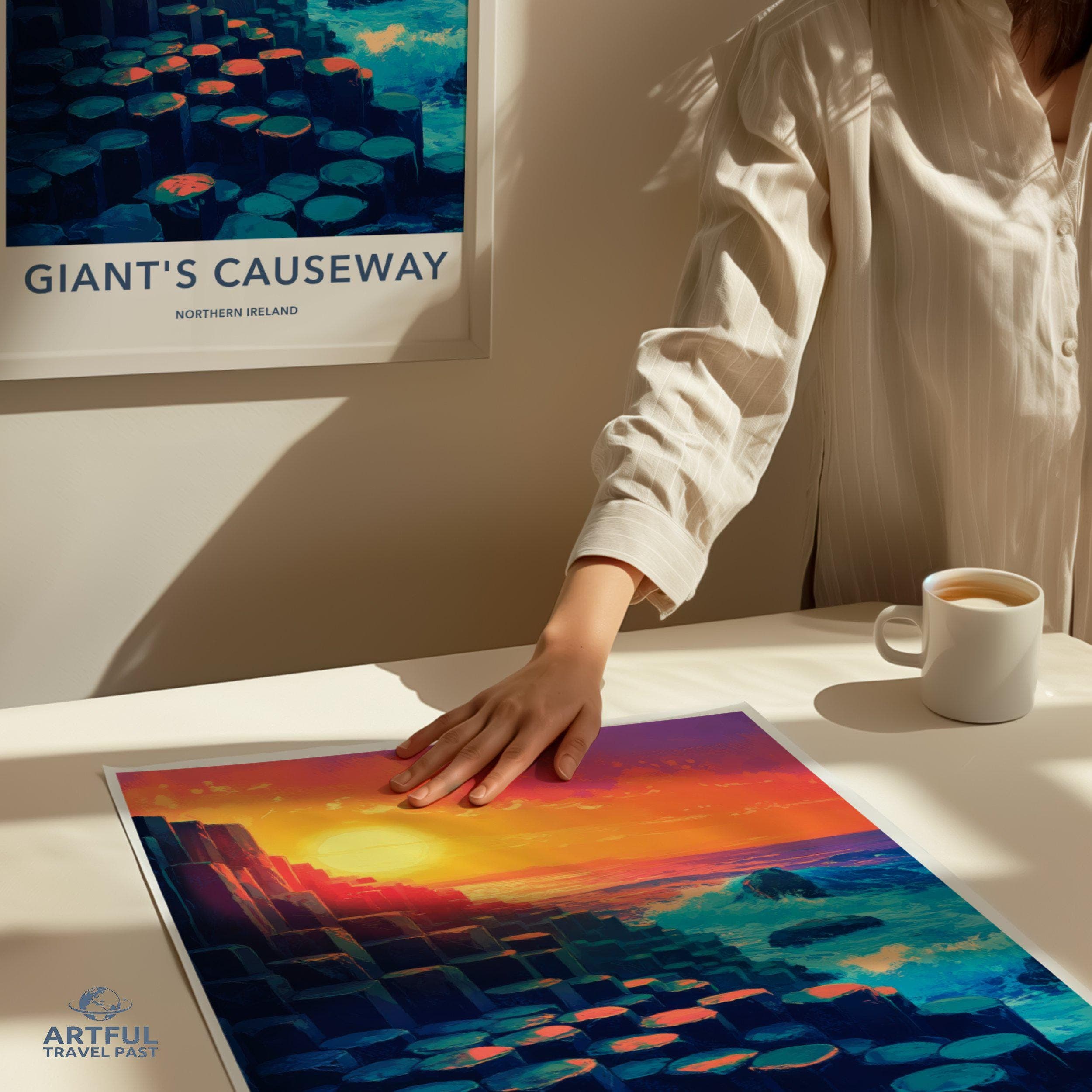 Giant’s Causeway Poster | Northern Ireland Wall Art
