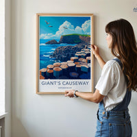 Giant’s Causeway Poster - Northern Ireland Wall Art