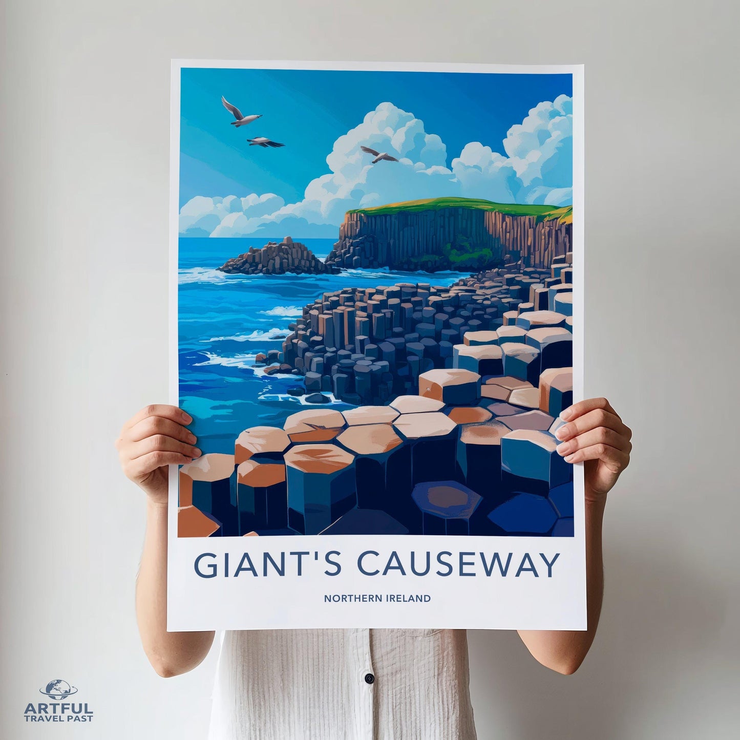Giant’s Causeway Poster - Northern Ireland Wall Art