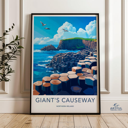 Giant’s Causeway Poster - Northern Ireland Wall Art